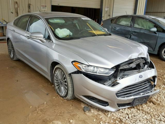 3FA6P0K96DR297806 - 2013 FORD FUSION TIT SILVER photo 1