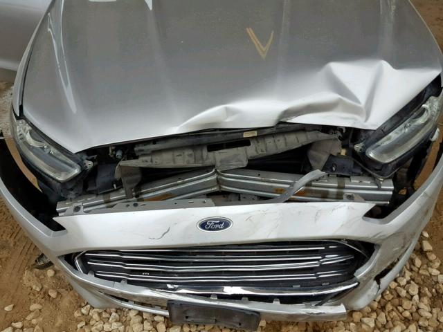 3FA6P0K96DR297806 - 2013 FORD FUSION TIT SILVER photo 7