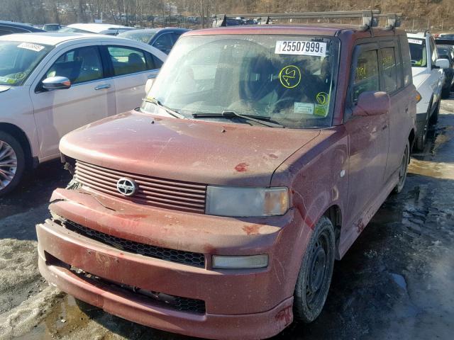 JTLKT334364106903 - 2006 TOYOTA SCION XB Қызыл фото 2