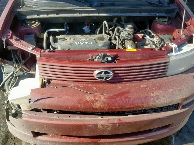 JTLKT334364106903 - 2006 TOYOTA SCION XB Қызыл фото 7