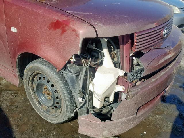 JTLKT334364106903 - 2006 TOYOTA SCION XB Қызыл фото 9