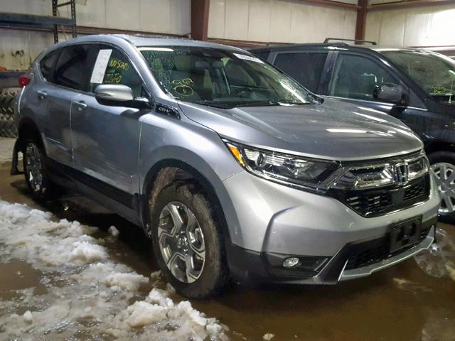 7FARW2H87JE062823 - 2018 HONDA CR-V EXL SILVER photo 1