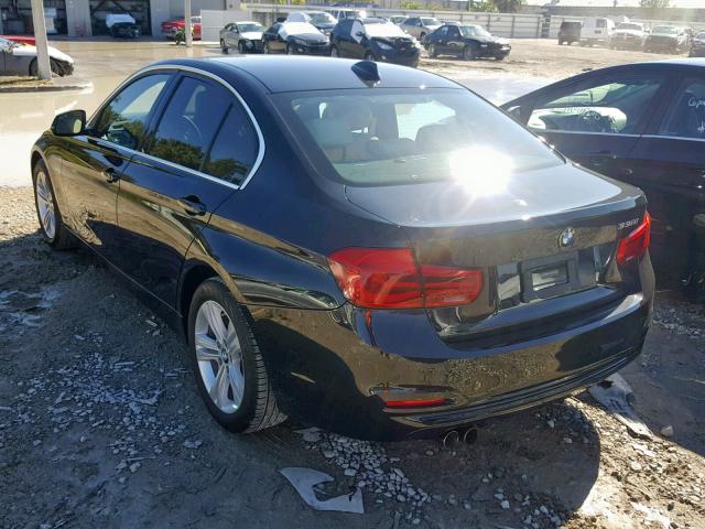 WBA8B9G39HNU56964 - 2017 BMW 330 I BLACK photo 3