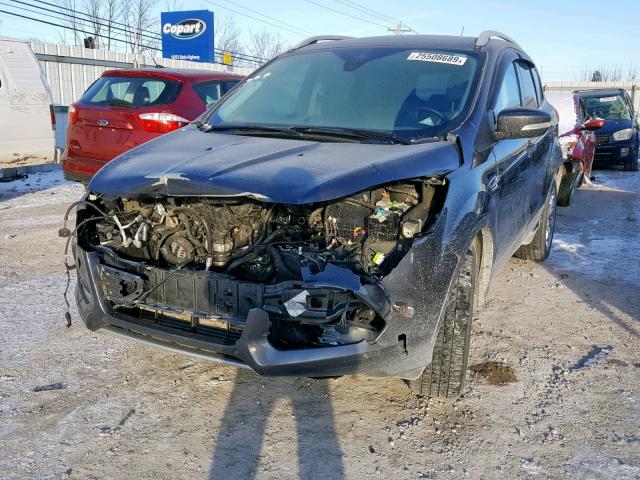 1FMCU9J93FUC02752 - 2015 FORD ESCAPE TIT GRAY photo 2