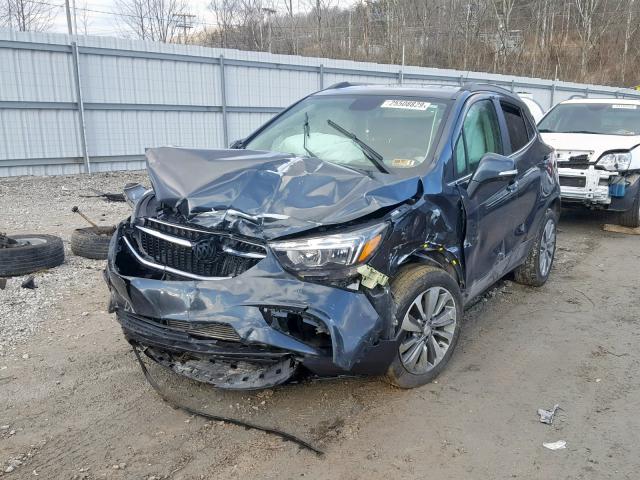 KL4CJESB1JB637646 - 2018 BUICK ENCORE PRE GRAY photo 2