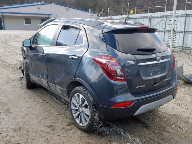 KL4CJESB1JB637646 - 2018 BUICK ENCORE PRE GRAY photo 3