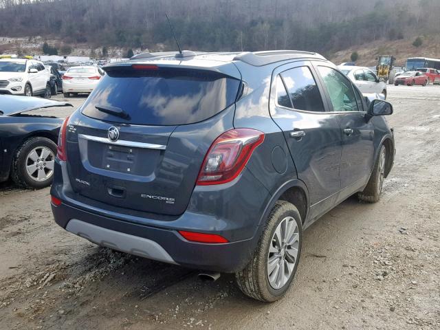 KL4CJESB1JB637646 - 2018 BUICK ENCORE PRE GRAY photo 4