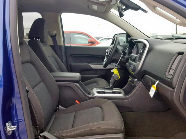 1GCGSBE31F1266458 - 2015 CHEVROLET COLORADO L BLUE photo 5