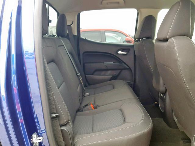 1GCGSBE31F1266458 - 2015 CHEVROLET COLORADO L BLUE photo 6