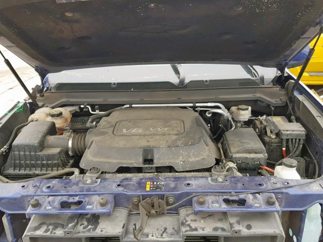 1GCGSBE31F1266458 - 2015 CHEVROLET COLORADO L BLUE photo 7