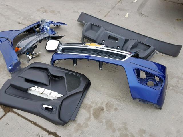 1GCGSBE31F1266458 - 2015 CHEVROLET COLORADO L BLUE photo 9