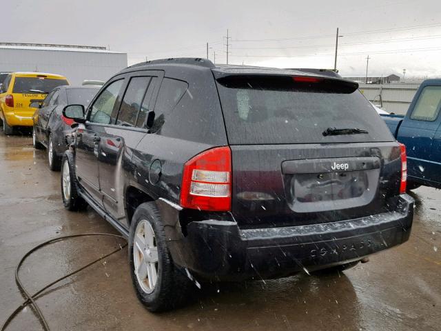 1J4NT1FA3AD641022 - 2010 JEEP COMPASS SP BLACK photo 3