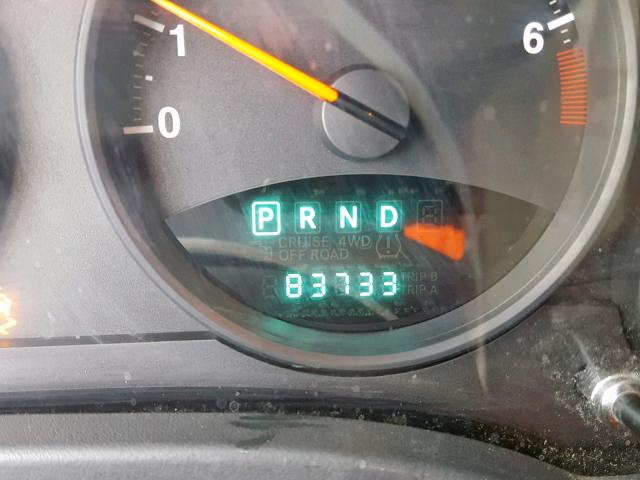 1J4NT1FA3AD641022 - 2010 JEEP COMPASS SP შავი ფოტო 8