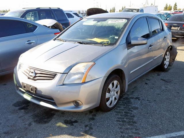 3N1AB6AP4AL668727 - 2010 NISSAN SENTRA 2.0 GRAY photo 2