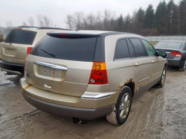 2A4GM68466R674885 - 2006 CHRYSLER PACIFICA T GOLD photo 4