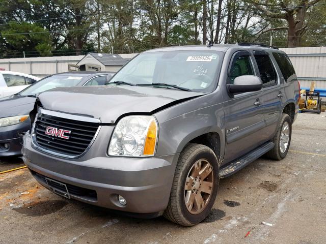 1GKFC130X7R210666 - 2007 GMC YUKON GRAY photo 2