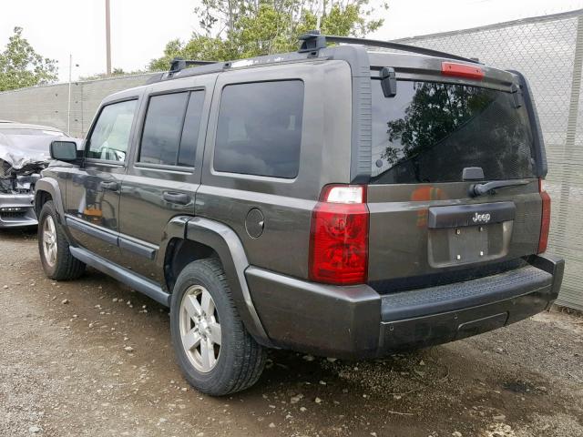 1J8HH48N26C293998 - 2006 JEEP COMMANDER Grafit foto 3