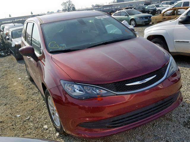 2C4RC1DG3HR522425 - 2017 CHRYSLER PACIFICA T RED photo 1