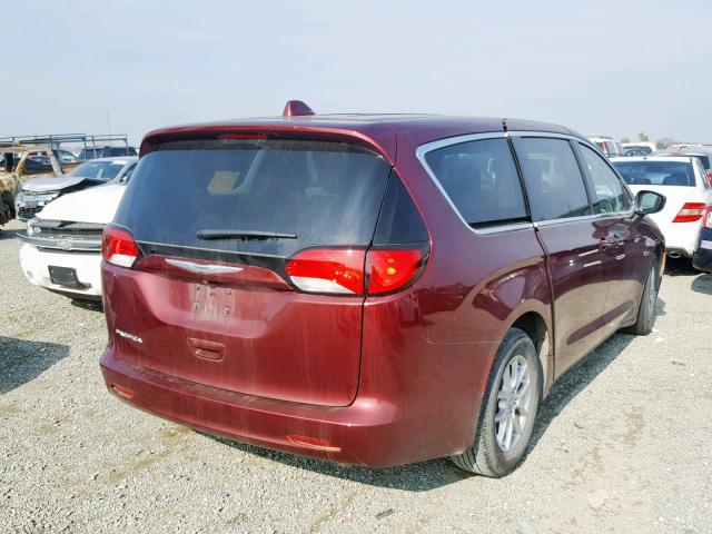 2C4RC1DG3HR522425 - 2017 CHRYSLER PACIFICA T RED photo 4