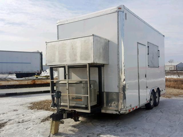 542BE1822CB002772 - 2012 CARGO TRAILER WHITE photo 2