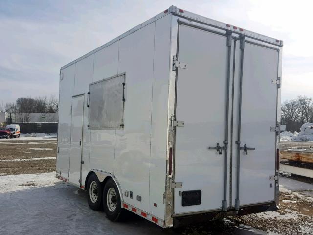 542BE1822CB002772 - 2012 CARGO TRAILER WHITE photo 3