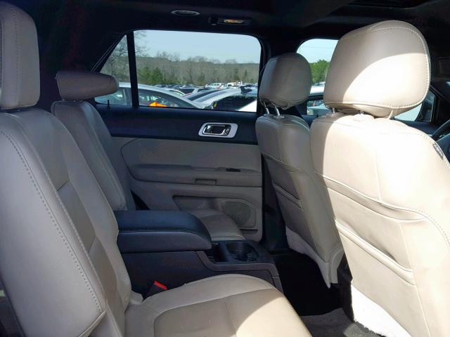 1FM5K7F84EGC44430 - 2014 FORD EXPLORER L GRAY photo 6