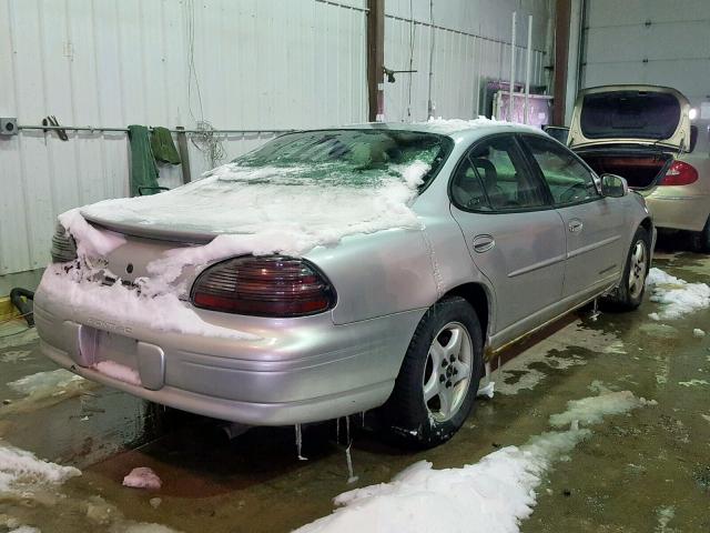 1G2WK52J62F235384 - 2002 PONTIAC GRAND PRIX GRAY photo 4