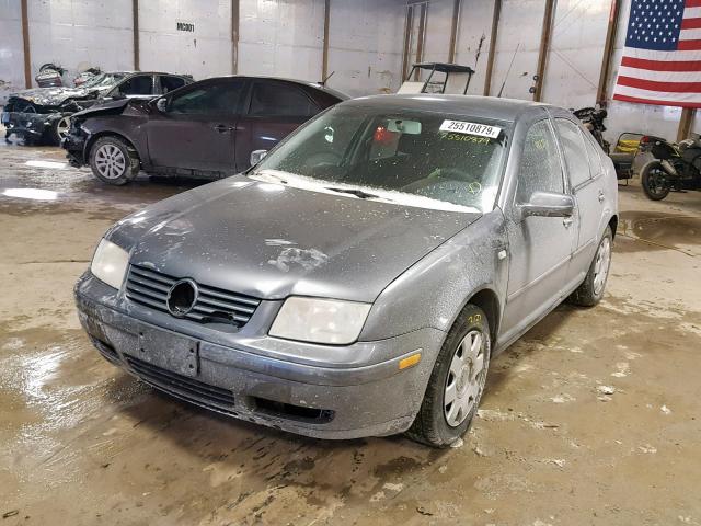 3VWRK69M13M109298 - 2003 VOLKSWAGEN JETTA GL GRAY photo 2