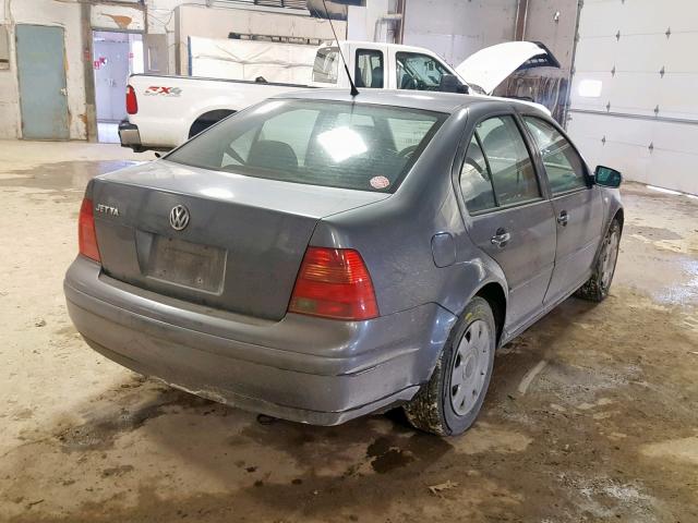 3VWRK69M13M109298 - 2003 VOLKSWAGEN JETTA GL GRAY photo 4