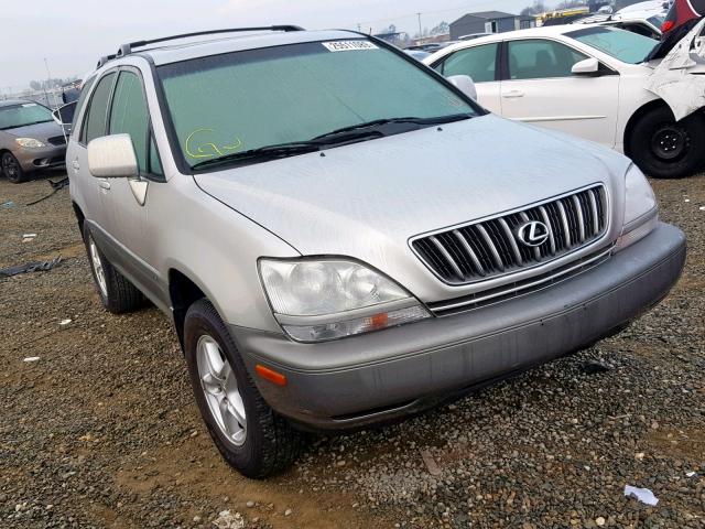 JTJGF10U920122295 - 2002 LEXUS RX 300 SILVER photo 1