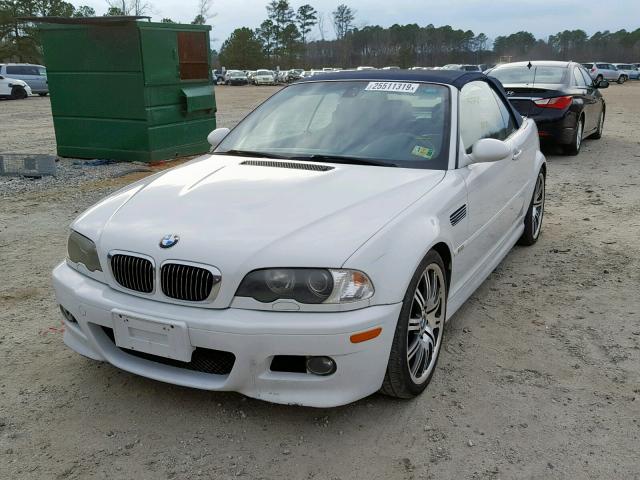 WBSBR93466PK11116 - 2006 BMW M3 WHITE photo 2