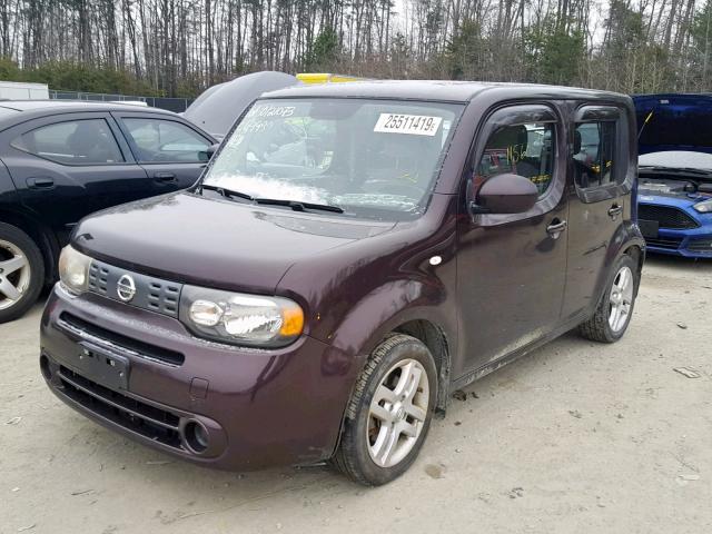 JN8AZ28R69T116151 - 2009 NISSAN CUBE BASE BROWN photo 2