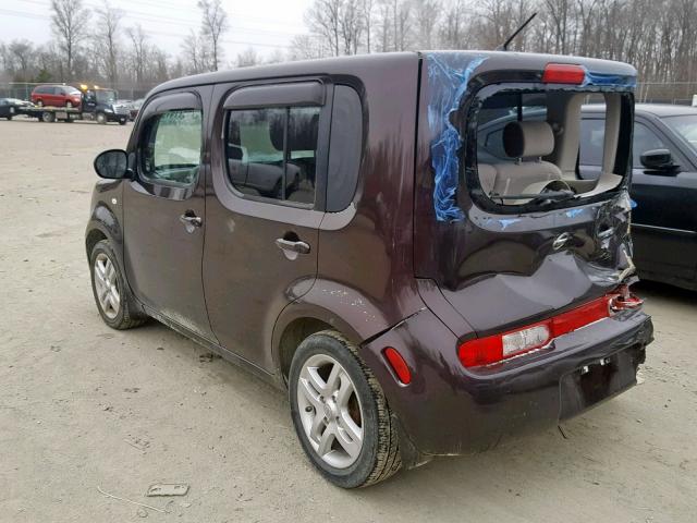 JN8AZ28R69T116151 - 2009 NISSAN CUBE BASE BROWN photo 3