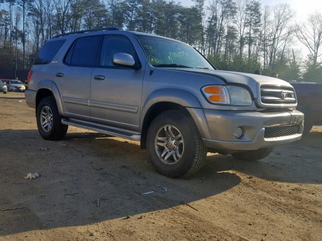 5TDBT48A63S183846 - 2003 TOYOTA SEQUOIA LI GRAY photo 1