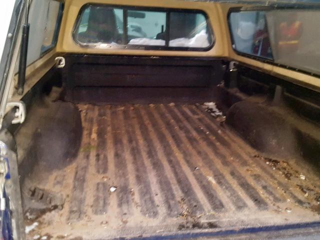 1FTYR10D74PA00897 - 2004 FORD RANGER BLUE photo 6