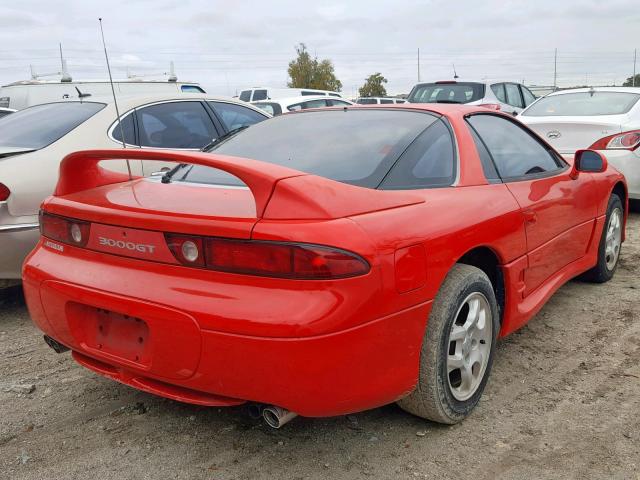 JA3AM44H5VY000275 - 1997 MITSUBISHI 3000GT RED photo 4