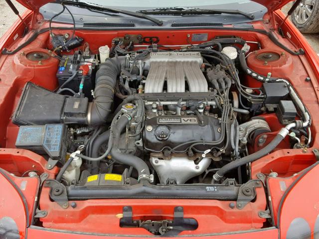 JA3AM44H5VY000275 - 1997 MITSUBISHI 3000GT RED photo 7