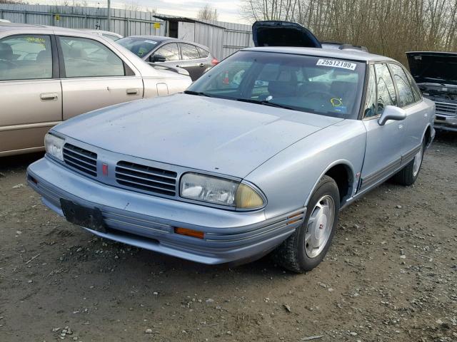 1G3HN52K2S4832497 - 1995 OLDSMOBILE 88 ROYALE BLUE photo 2