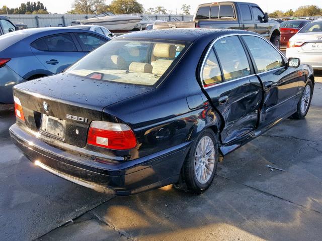 WBADT63473CK33996 - 2003 BMW 530 I AUTO BLACK photo 4