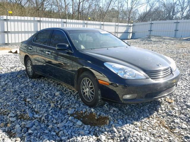 JTHBA30G145051888 - 2004 LEXUS ES 330 BLACK photo 1