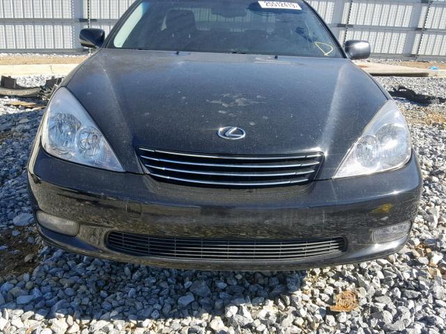 JTHBA30G145051888 - 2004 LEXUS ES 330 BLACK photo 9