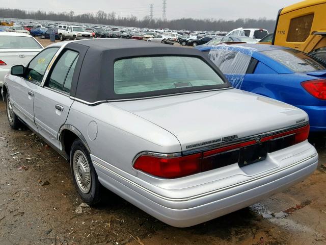 2MELM74W1VX736557 - 1997 MERCURY GRAND MARQ SILVER photo 3