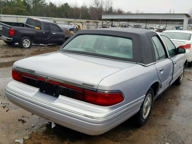 2MELM74W1VX736557 - 1997 MERCURY GRAND MARQ SILVER photo 4