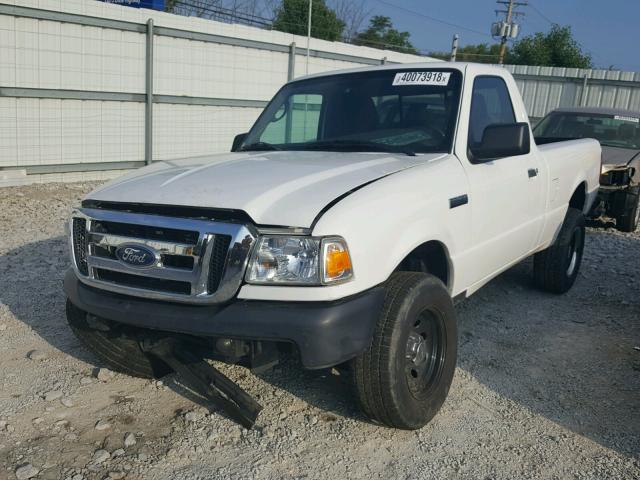 1FTKR1AD9BPB22985 - 2011 FORD RANGER WHITE photo 2