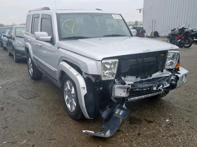 1J8HG68218C110629 - 2008 JEEP COMMANDER SILVER photo 1