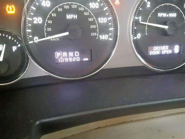 1J8HG68218C110629 - 2008 JEEP COMMANDER SILVER photo 8