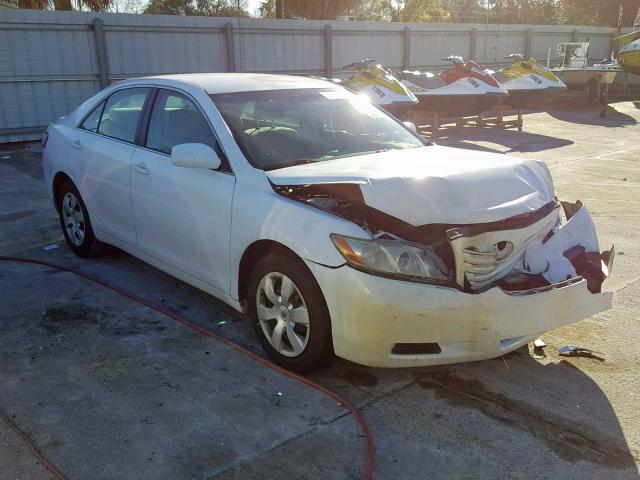 4T4BE46K89R134207 - 2009 TOYOTA CAMRY BASE WHITE photo 1