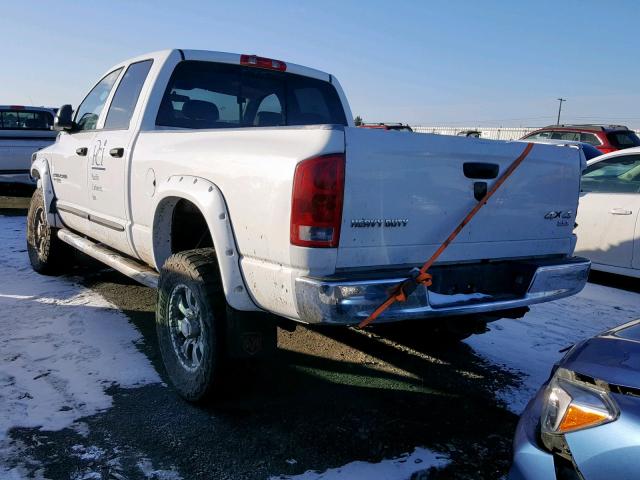 3D7KS28C16G291471 - 2006 DODGE RAM 2500 S Սպիտակ լուսանկար 3
