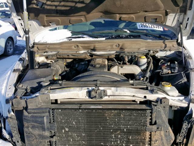 3D7KS28C16G291471 - 2006 DODGE RAM 2500 S Սպիտակ լուսանկար 7