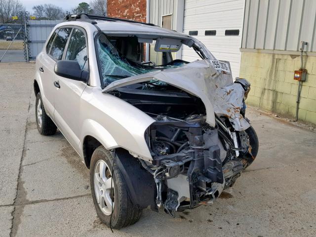 KM8JM12B66U282641 - 2006 HYUNDAI TUCSON GL SILVER photo 1